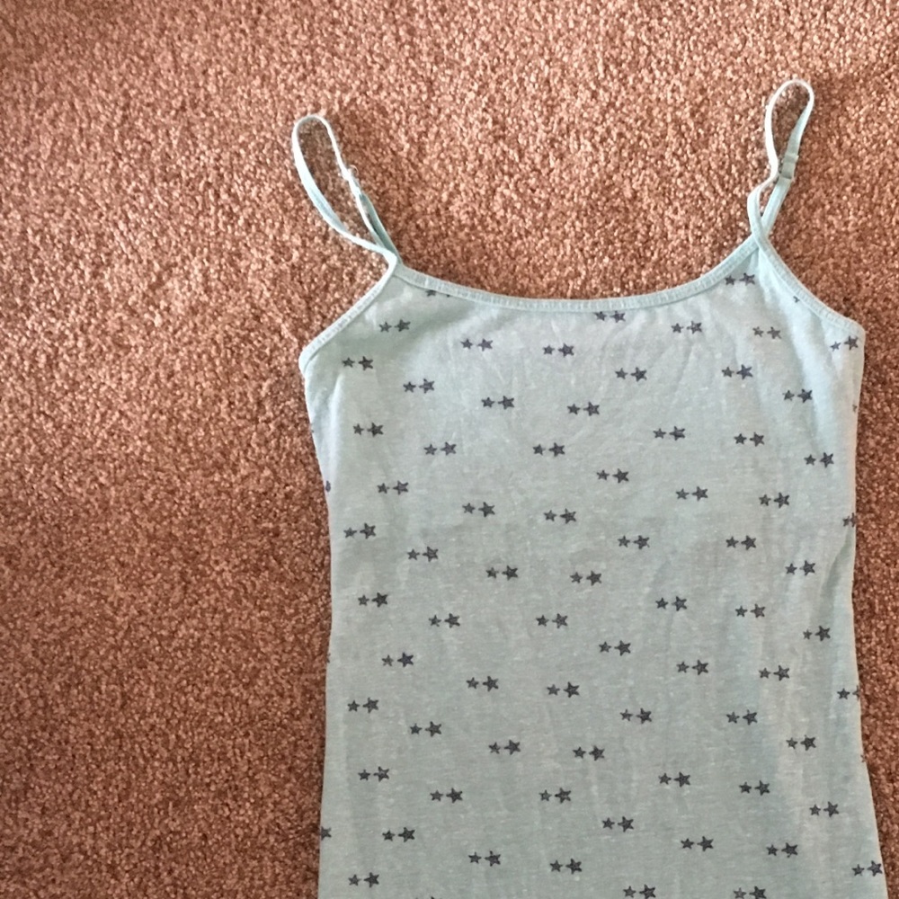 patterned shelf bra cami